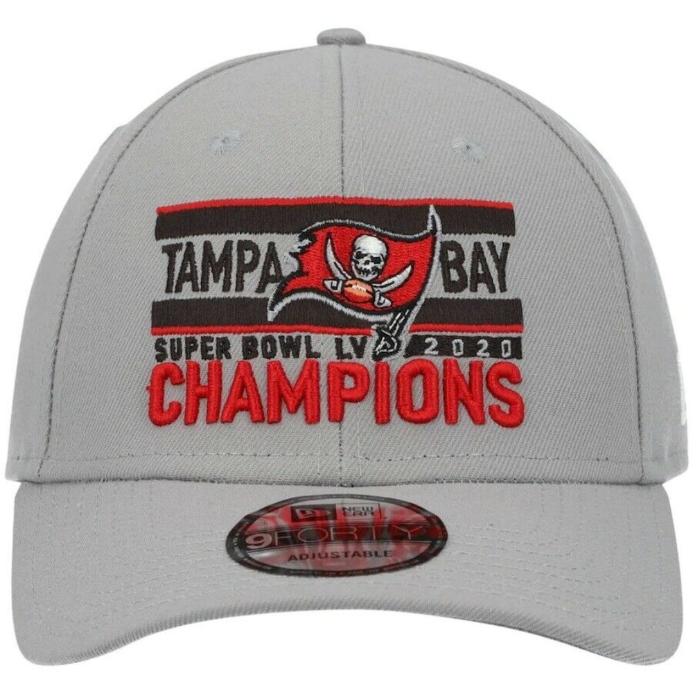 Tampa Bay Buccaneers New Era Super Bowl LV Champions Home Game 9FORTY Adjustable